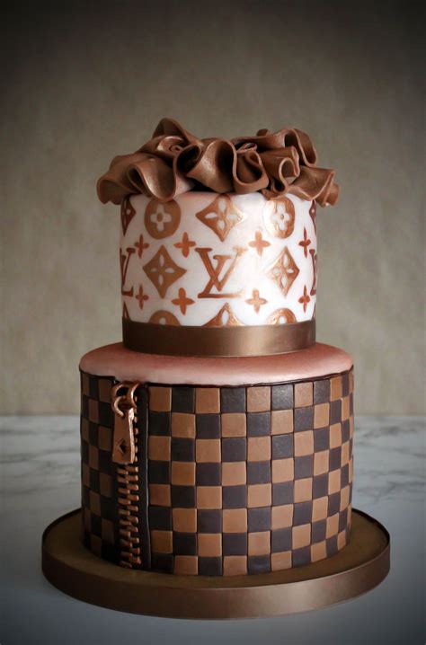 lv cake bag|lv birthday cake.